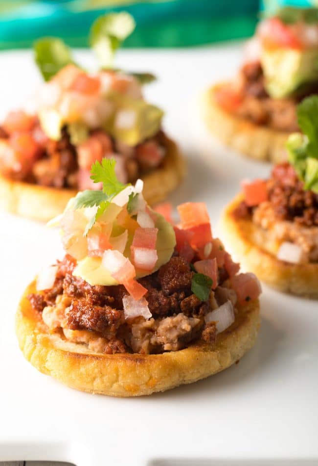 How To Make Mexican Sopes: This easy Authentic Sopes Recipe makes the most amazing Sopes ever! 