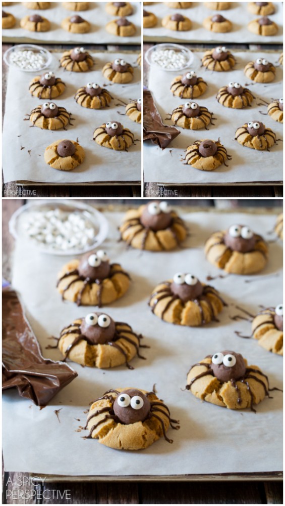 Easy Spider Cookies 